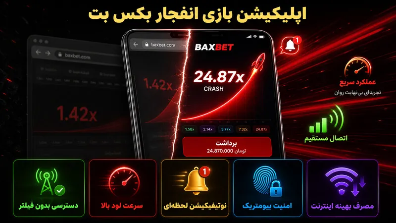 آیا اپلیکیشن بازی انفجار بکس بت از نسخه سایت بهتر است؟