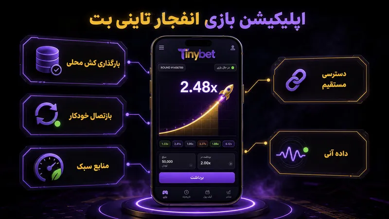 مزایای نصب اپلیکیشن بازی انفجار تاینی بت