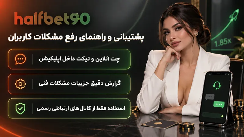 پشتیبانی و راهنمای رفع مشکلات کاربران