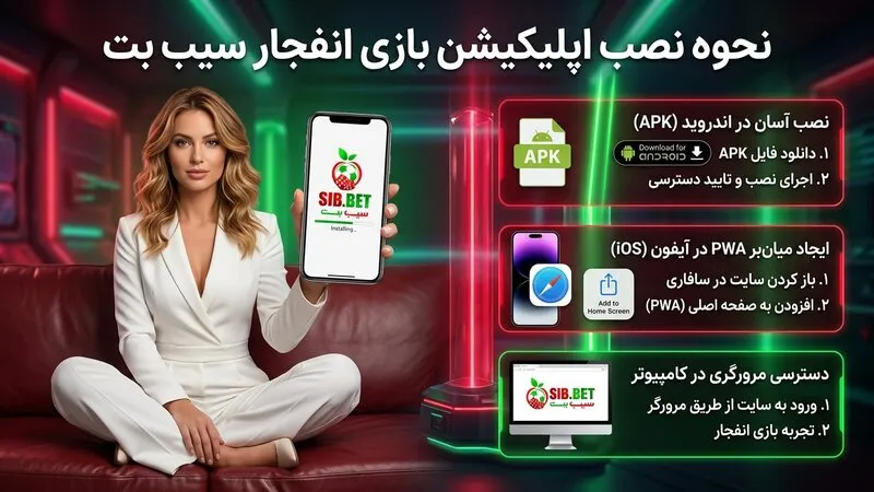 اپلیکیشن بازی انفجار سیب بت چیست؟